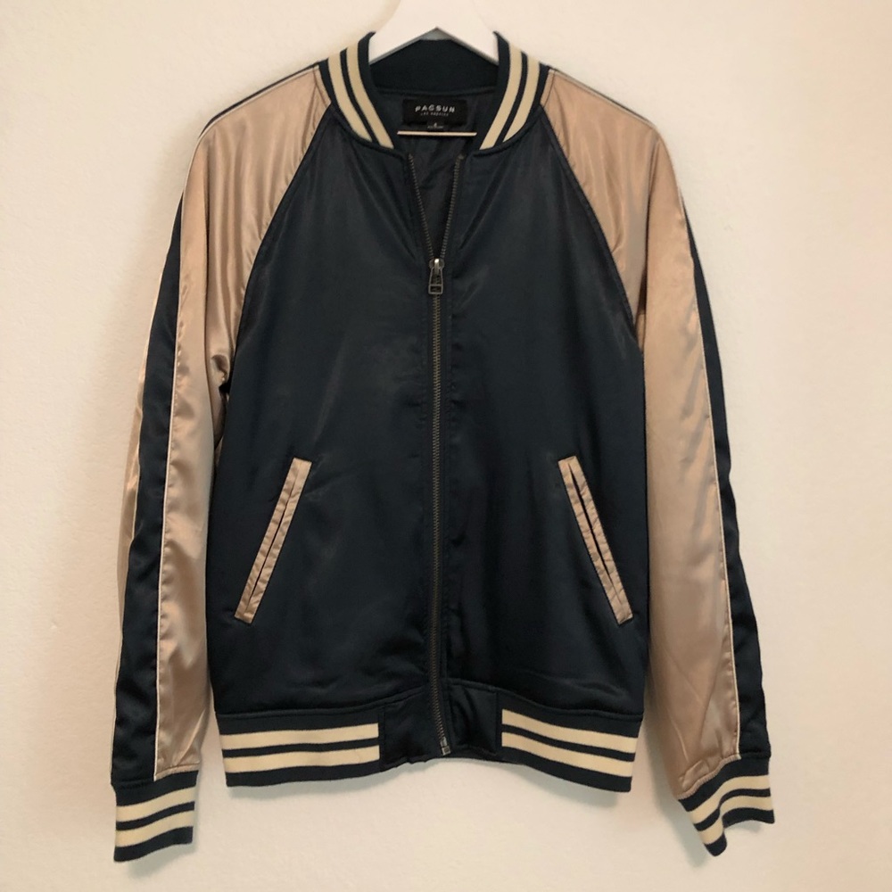 PacSun souvenir bomber jacket